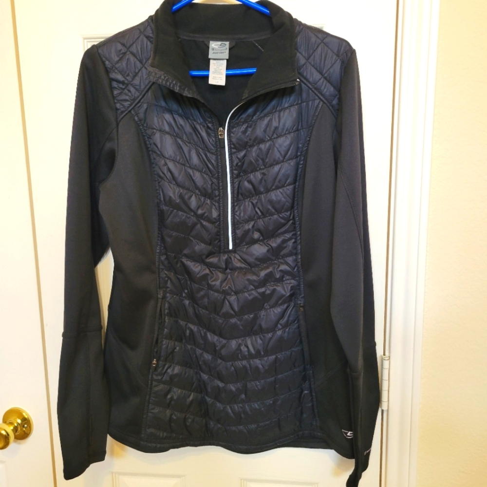 Champion Duo Dry Pullover Half Zip Jacket - Women's Size Large - Like New